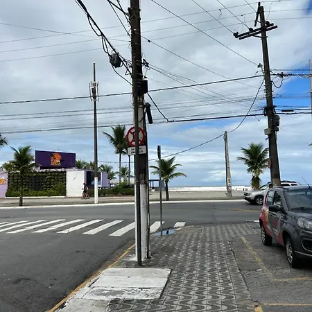 Kitnet 150M Da Praia C/ Garagem E Portaria 24H Praia Grande  Exterior photo