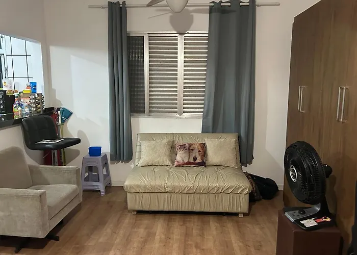 Kitnet 150M Da Praia C/ Garagem E Portaria 24H