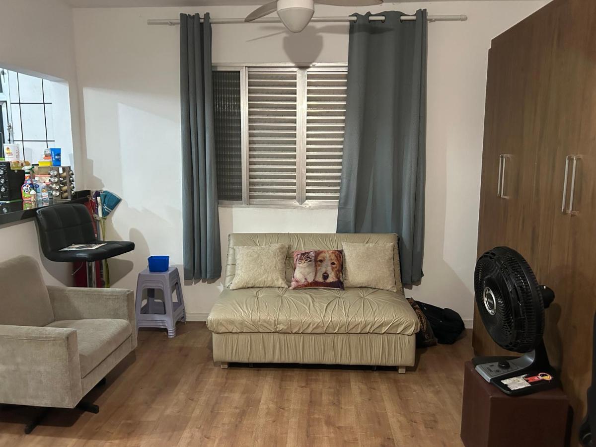 Kitnet 150m Da C/ Garagem E Portaria 24h Apartment Praia Grande (Santos)